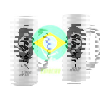 カポエイラ ブラジル国旗 コーヒーマグ - Kawaiitshirt