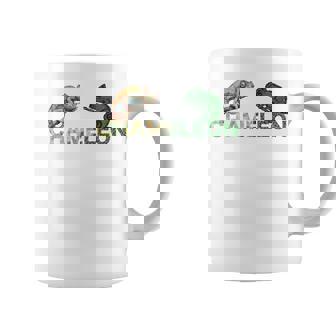 カラフル カメレオン 長袖tシャツ コーヒーマグ - Kawaiitshirt