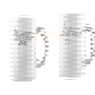 クラクフ ポーランド 旅行 お土産 パノラマ シティ ランドマーク ギフト コーヒーマグ - Kawaiitshirt