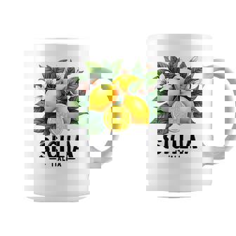 シチリア イタリア シチリア イタリア フレッシュ イタリアン レモン シチリア コーヒーマグ - Kawaiitshirt