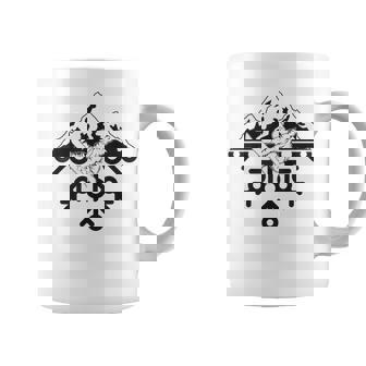 スノーボード スノボ スノーフレーク コーヒーマグ - Kawaiitshirt