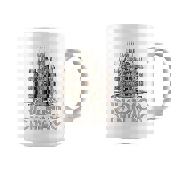 ドゥオーモ・ディ・ミラノ大聖堂のイラスト コーヒーマグ - Kawaiitshirt