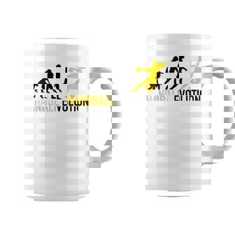 ハンドボール選手の進化ハンドボール コーヒーマグ - Kawaiitshirt