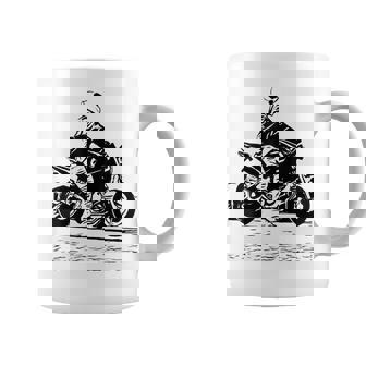 バイク オリジナル作品 タトゥーバイカーv650-Twin Cafe コーヒーマグ - Kawaiitshirt