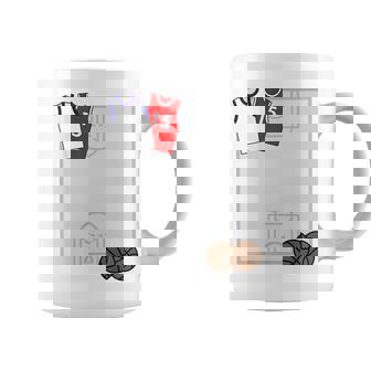 バスケットボール サイン帳 寄せ書き 色紙 先輩 先生 ありがとう、おつかれさま 贈る言葉 メッセージ コーヒーマグ - Kawaiitshirt