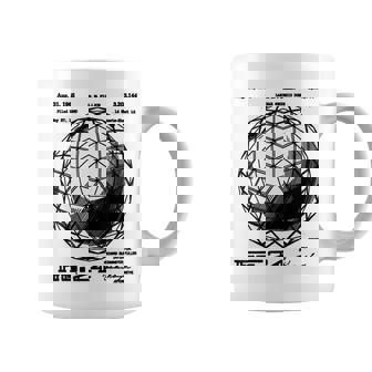 バックミンスター フラー 測地線 特許 科学 工学 数学 コーヒーマグ - Kawaiitshirt