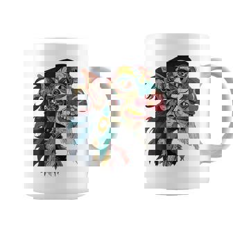 ババヤガ 神話 グラフィック ファンタジー イラスト ババヤガ コーヒーマグ - Kawaiitshirt