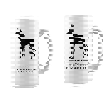 ファラオハウンド ブラック シルエット コーヒーマグ - Kawaiitshirt