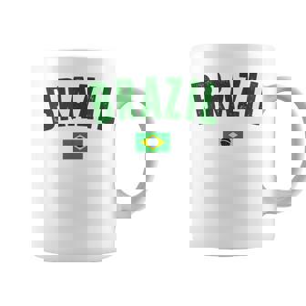 ブラジルシャツ メンズ レディース キッズ ブラジル サッカーファン コーヒーマグ - Kawaiitshirt