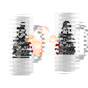 マトリョーシカ ロシア人形 入れ子人形 マトリョーシカ 長袖tシャツ コーヒーマグ - Kawaiitshirt