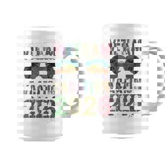 レトロ ベトナム バケーション 2026 旅行 ビーチ 旅行 マッチング コーヒーマグ - Kawaiitshirt