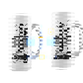 子供の男性の女性の警察官の衣装 コーヒーマグ - Kawaiitshirt