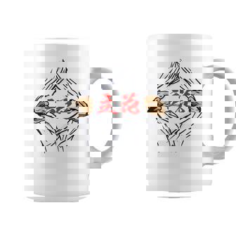 立花 苗字 面白いtシャツ 胸 名前 おもしろ グッズ 服 筆文字 文字 入り 面白い ネタ メンズ コーヒーマグ - Kawaiitshirt