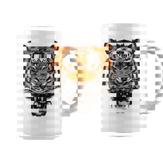 虎の肖像画 虎の恋人 野生動物 森の恋人 コーヒーマグ - Kawaiitshirt