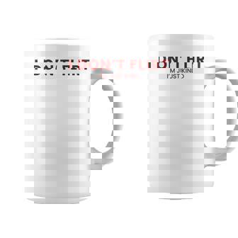 裏面 イチャイチャしないちょっとおもしろいことばっかり言ってるだけ コーヒーマグ - Kawaiitshirt