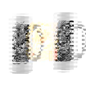 還暦 60歳 丙午 1966年生まれ 火の馬 和柄 波と炎の馬 ヴィンテージ 祝い デザイン コーヒーマグ - Kawaiitshirt