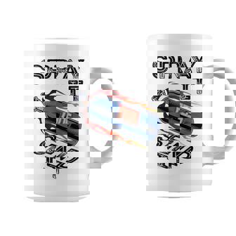 面白いドラッグレースカーnosスプレー Itend It コーヒーマグ - Kawaiitshirt