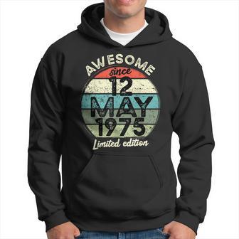 12 Mayo 1975 50 Cumpleaños 50 Años 2025 Cumpleaños Sudadera - Regaloses