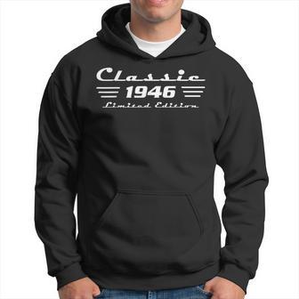 1946 Geburtstag Mann 80 Dekoration Lustig 80Er 80 Geburtstag Kapuzenpullover - Geschenkecke