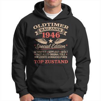 80 Geburtstag Mann Frau 80 Jahre Deko 1946 Geschenk Lustig Kapuzenpullover - Geschenkecke