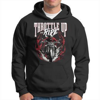Acelerar Y Montar Motocicleta Biker Life Amantes De Las Motos Sudadera - Regaloses