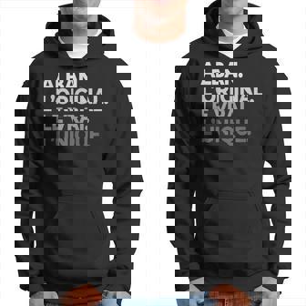 Alban L'original Lerai L'unique Humour Fête Des Pères Sweat à capuche - Cadeauxyz