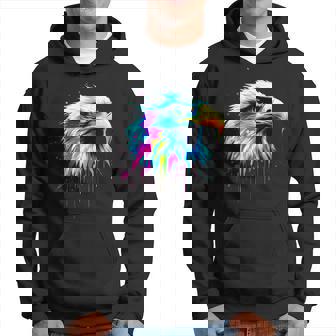 Amantes Del Águila Calva Americana Colorido Arte Pop Águila Calva Sudadera - Regaloses