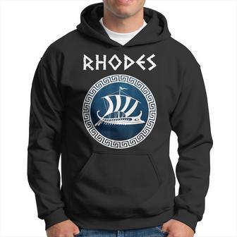 Ancienymbole Grec Bireme De Rhodes Sweat à capuche - Cadeauxyz