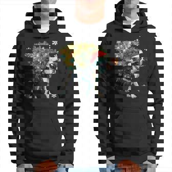 Arbre De Noël Amusant Pour Les Amoureux Des Animaux De Compagnie Terrier De Boston Sweat à capuche - Cadeauxyz