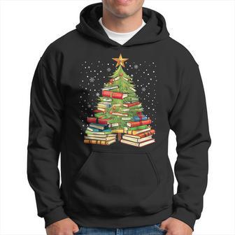 Arbre De Noël En Forme De Livre Pour Les Lecteurs Et Les Amateurs De Livres Sweat à capuche - Cadeauxyz