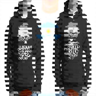 Argentinian Roots Argentina Bandera Colores Árbol Genealógico Recuerdo Sudadera - Regaloses