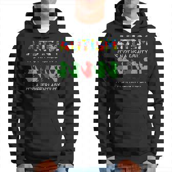 Autismus Ist Es Nicht Behinderung Andere Fähigkeit Lustige Kapuzenpullover - Seseable