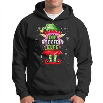 Bäckerin Elfe Outfit Weihnachten Familie Christmas Kapuzenpullover - Geschenkecke