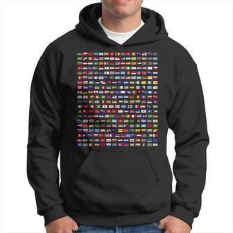 Banderas De Los Países Del Mundo Outfit Diseño Gráfico Sudadera - Regaloses