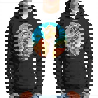 Beau Chameau Dans Le Paysage Du Désert Sweat à capuche - Cadeauxyz