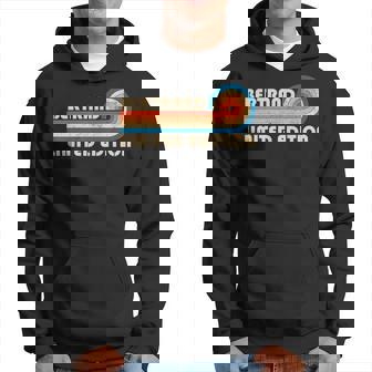 Bertrandurname Retrointage 80S 90S Birthday Reunion Sweat à capuche - Cadeauxyz