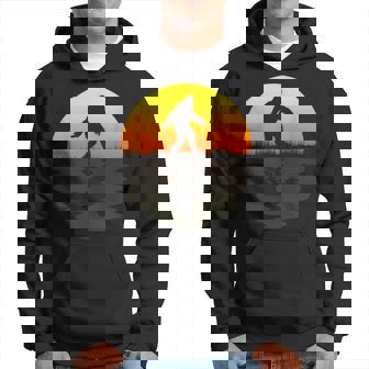 Bigfoot Rétro Coucher Deoleil Des Années 70Intage Bigfoot Sweat à capuche - Cadeauxyz