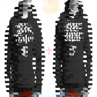 Bouclier Des Templiers Milites Templari En Latin Sweat à capuche - Cadeauxyz