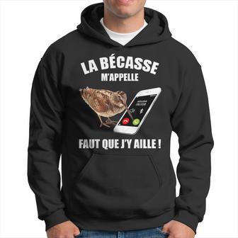 Cadeau Chasseur Téléphone Bécasse Humour Chasse Sweat à capuche - Cadeauxyz