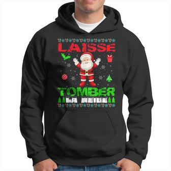 Cadeau De Noël Dab Pere Noel Laisse Tomber La Neige Humour Sweat à capuche - Cadeauxyz