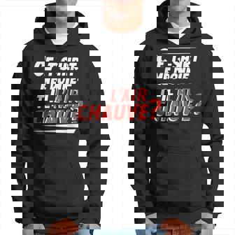 Cadeau Pour Homme Chauve Humour Et Calvitie Drôle Pour Papa Sweat à capuche - Cadeauxyz