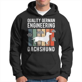 Calidad Alemana Ingeniería Dachshund Weiner Dog Sudadera - Regaloses