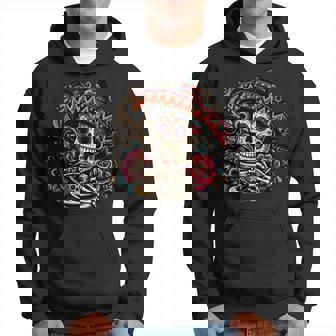 Camisaintage Esqueleto México Día De Los Muertos Mexicano Manga Larga Sudadera - Regaloses