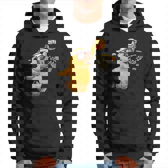 Capybara Jugando Baloncesto Deportes Roedores Niños Sudadera - Regaloses