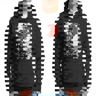 Chemiseamouraï Chat Japonais Guerrier Ukiyo-E Ninja Catensei Sweat à capuche - Cadeauxyz