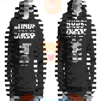 Chéri Nounours D'amour Coupleaint-Valentin Mignon Nounours Sweat à capuche - Cadeauxyz