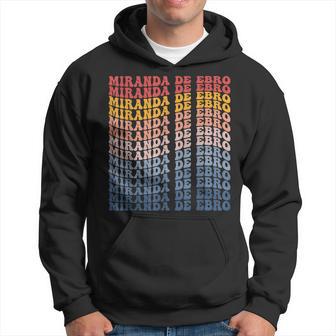 Ciudad De Miranda De Ebro Estilo Retro Sudadera - Regaloses