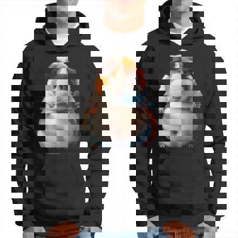 Cochon D'inde Amusant Et Moelleux Avec Grosentre Gros Amateur De Cochon D'inde Sweat à capuche - Cadeauxyz