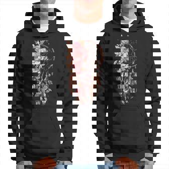 Colorido Atrapasueños Dibujo Con Flor Y Pluma Sudadera - Regaloses