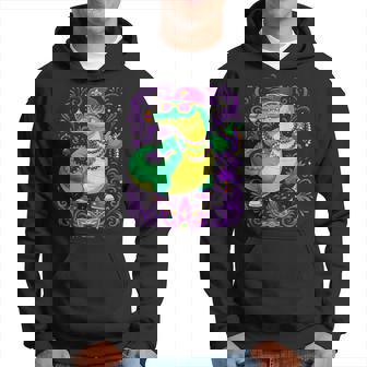 Costume D'alligator Mardi Gras Drôle Mardi Gras Carnaval Gator Sweat à capuche - Cadeauxyz